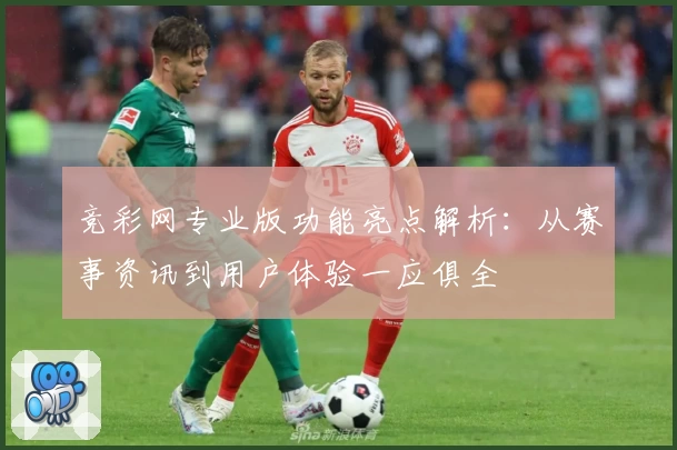 竞彩网专业版功能亮点解析：从赛事资讯到用户体验一应俱全